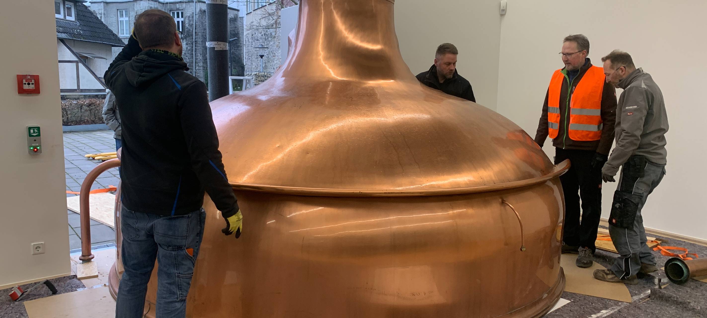 Sondertransport ins Sauerland-Museum Arnsberg