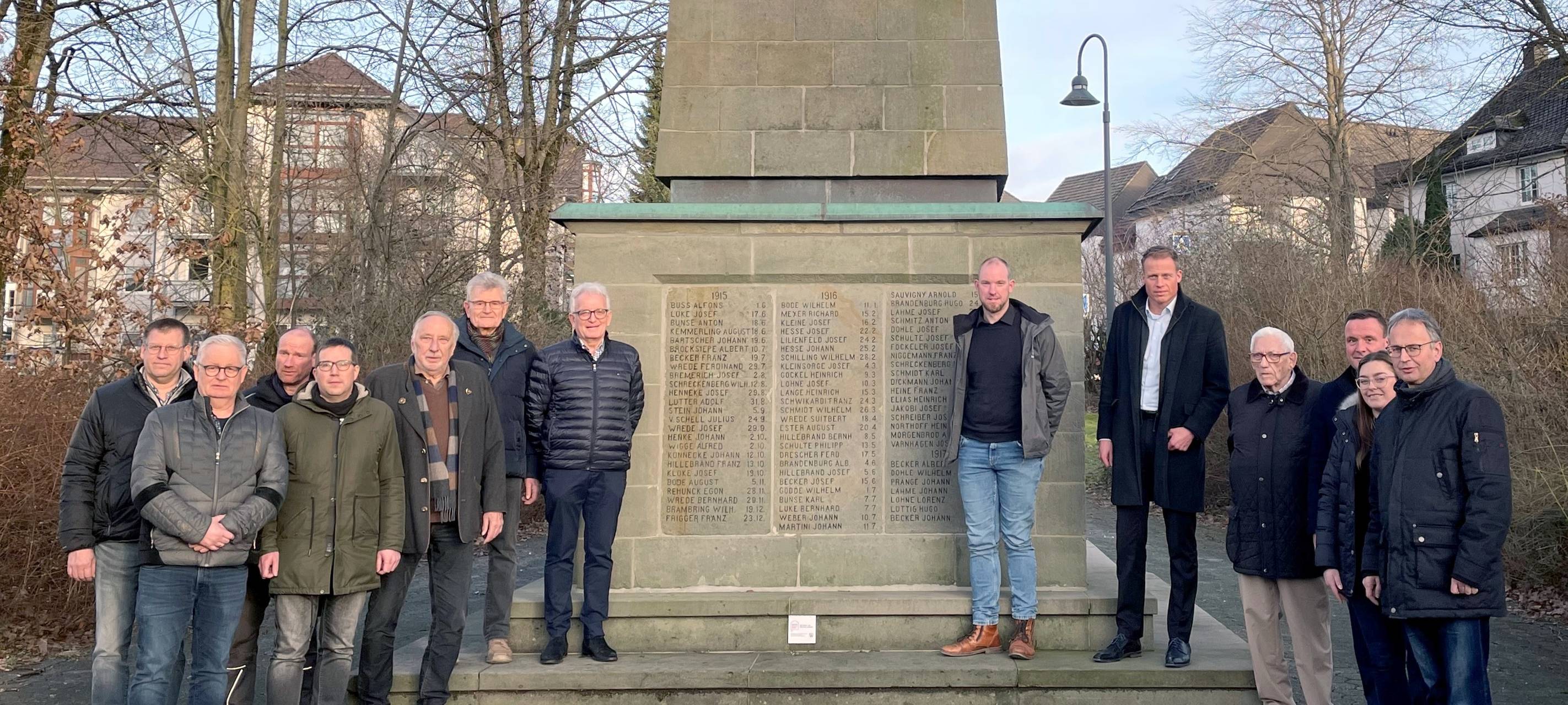 Ehrenmal in Brilon ist restauriert