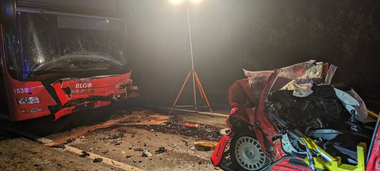 Schwerer Verkehrsunfall in Medebach