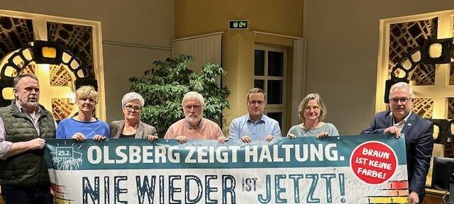 Demo gegen rechts in Olsberg