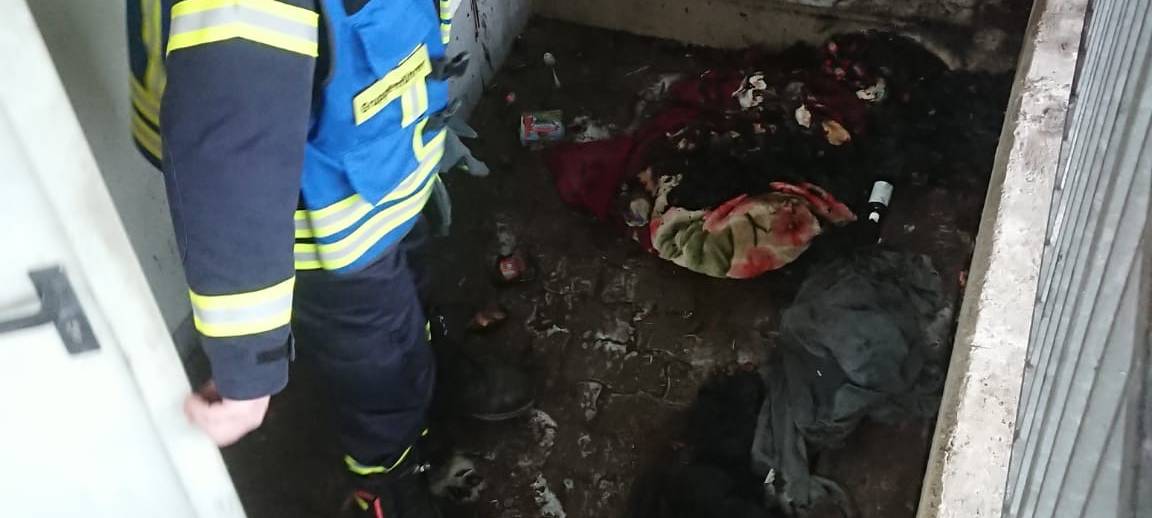 Feuerwehreinsatz bei HIT in Olsberg-Bigge