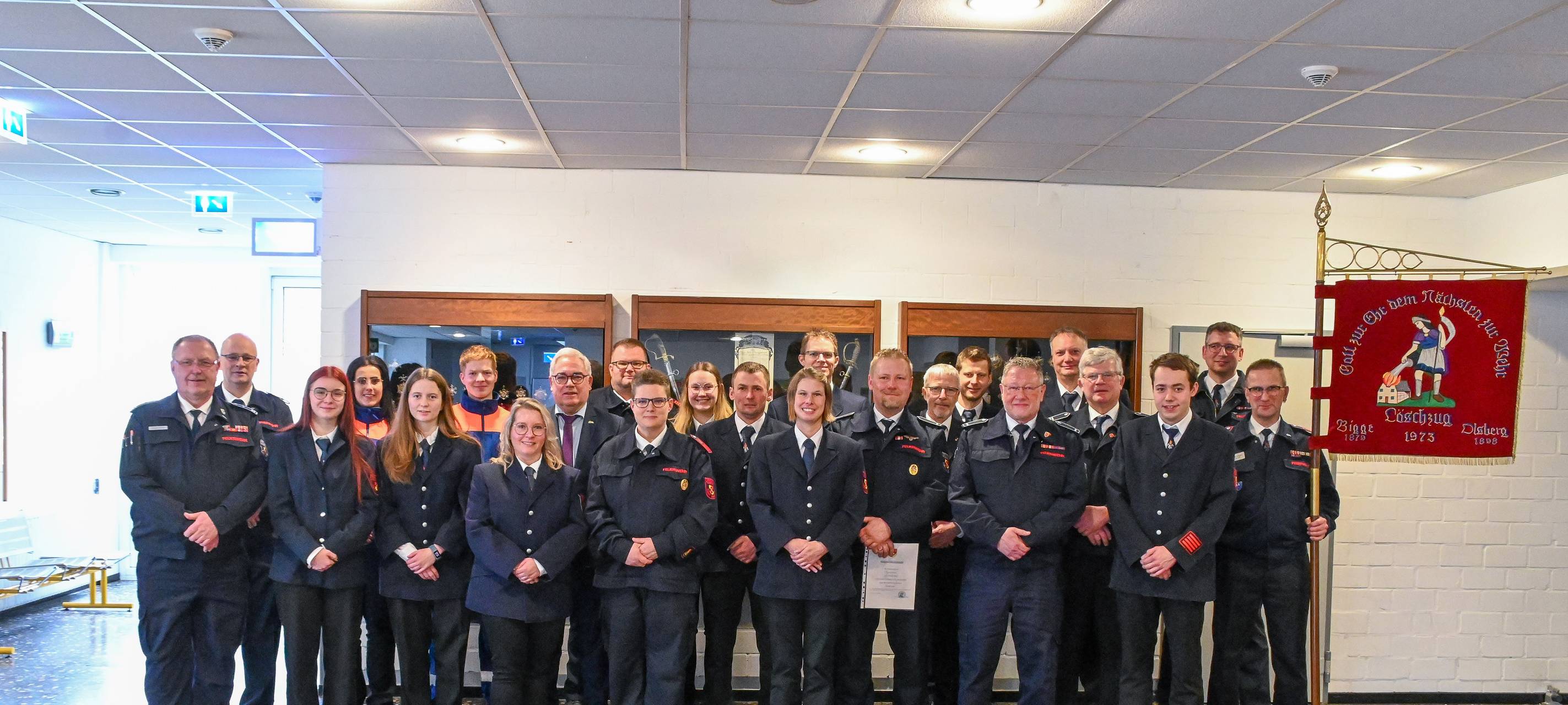 Freiwillige Feuerwehr Olsberg mit 2023 zufrieden