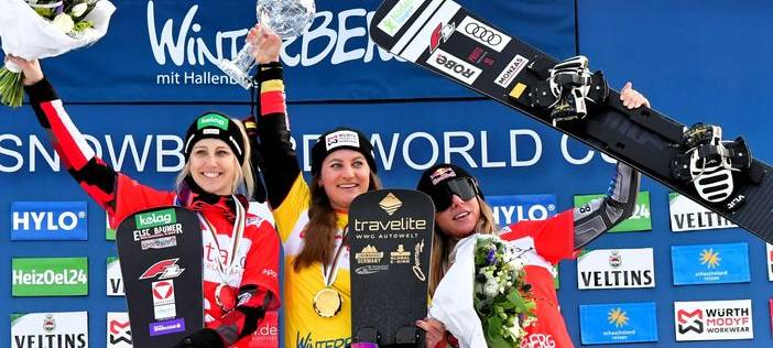 Snowboard-Weltcup: Werbung für Winterberg