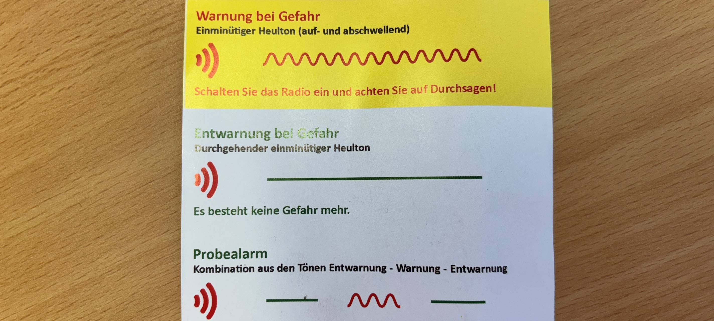 Zum Nachhören: Warntag im Sauerland