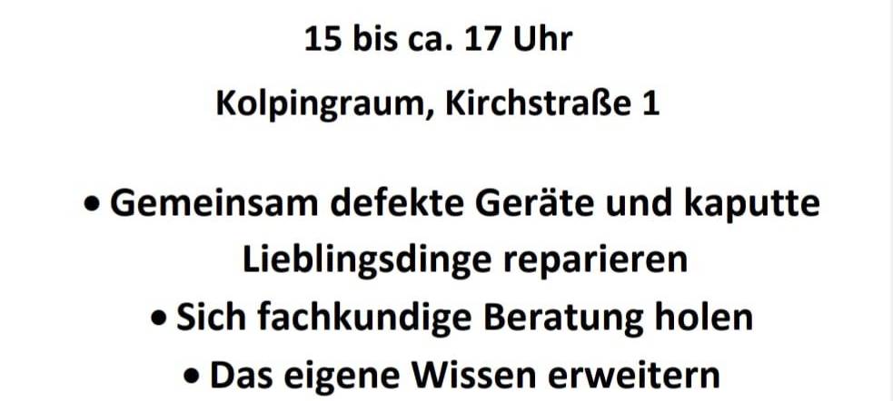 Zum Nachhören: Repair Café in Arnsberg