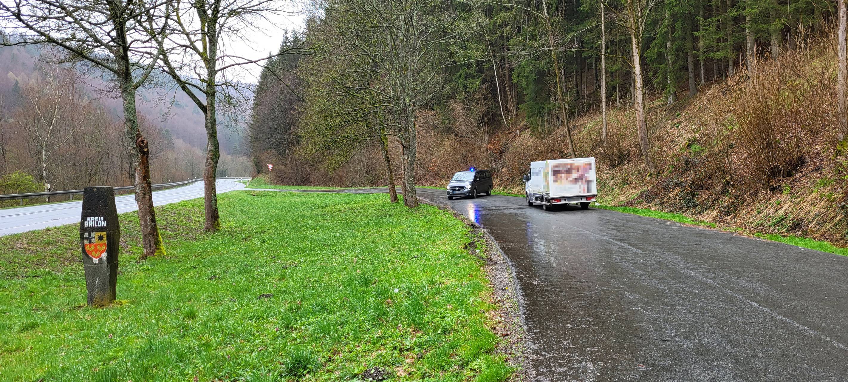 Raubüberfall zwischen Brilon-Wald und Willingen