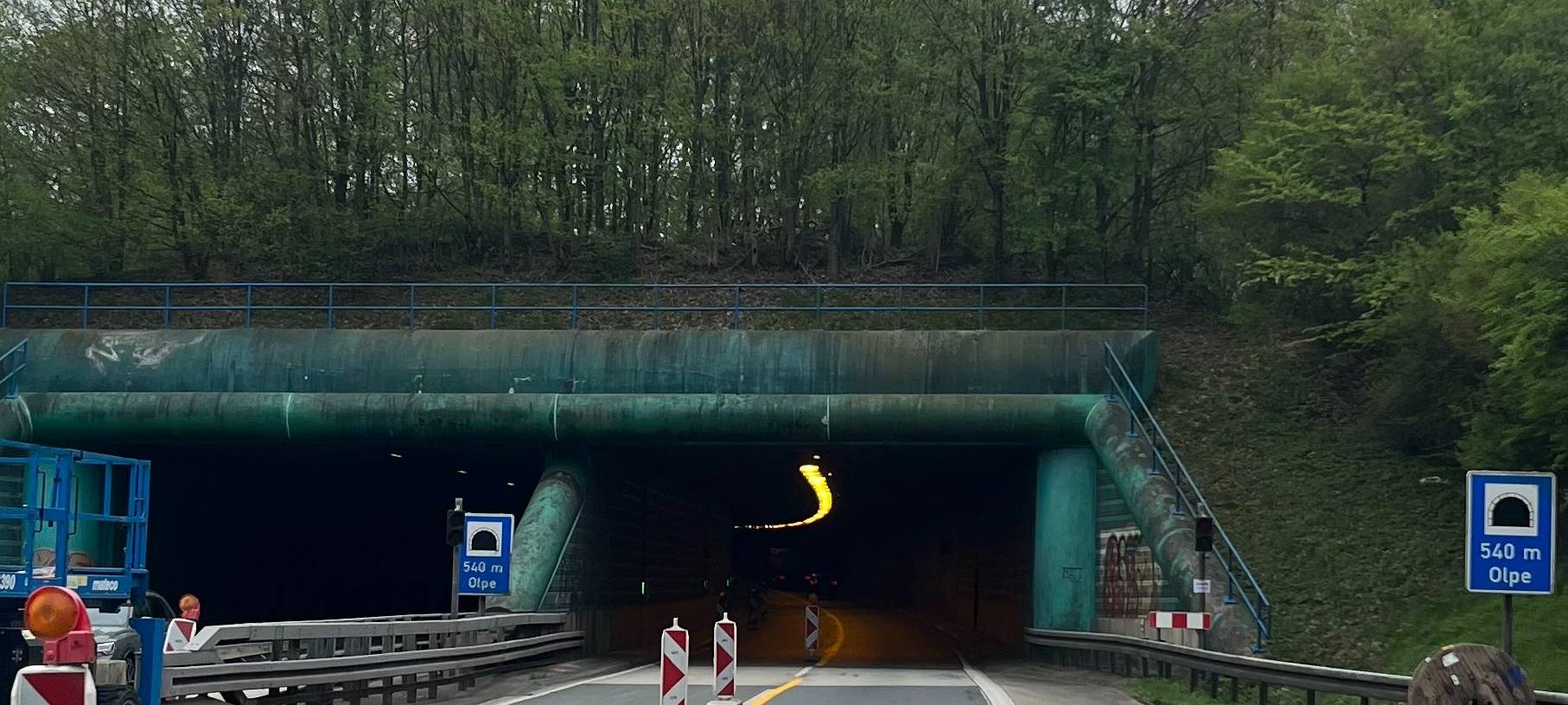 Diese Woche ist die A46 zum letzten Mal vollgesperrt