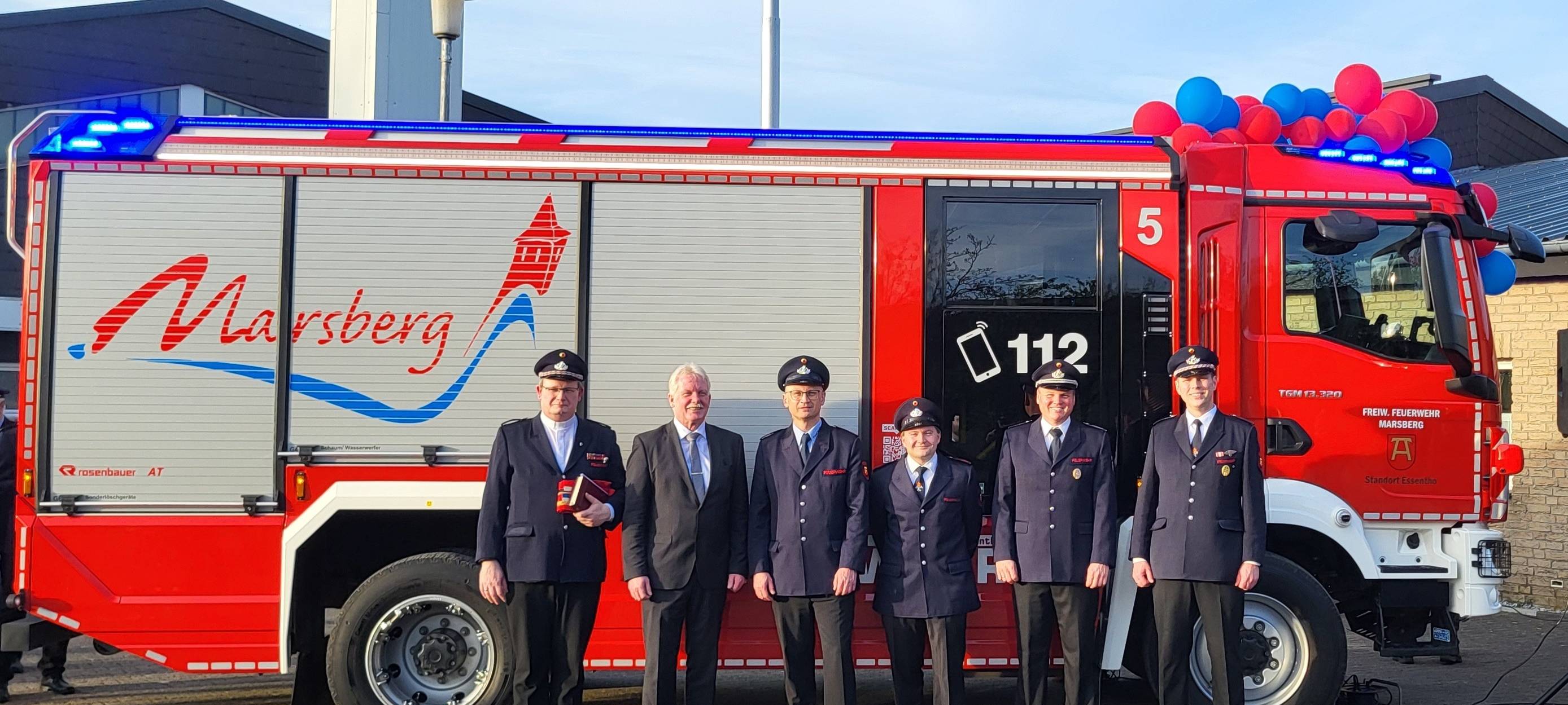 Marsberg: Einsatzfahrzeug für Feuerwehr in Essentho