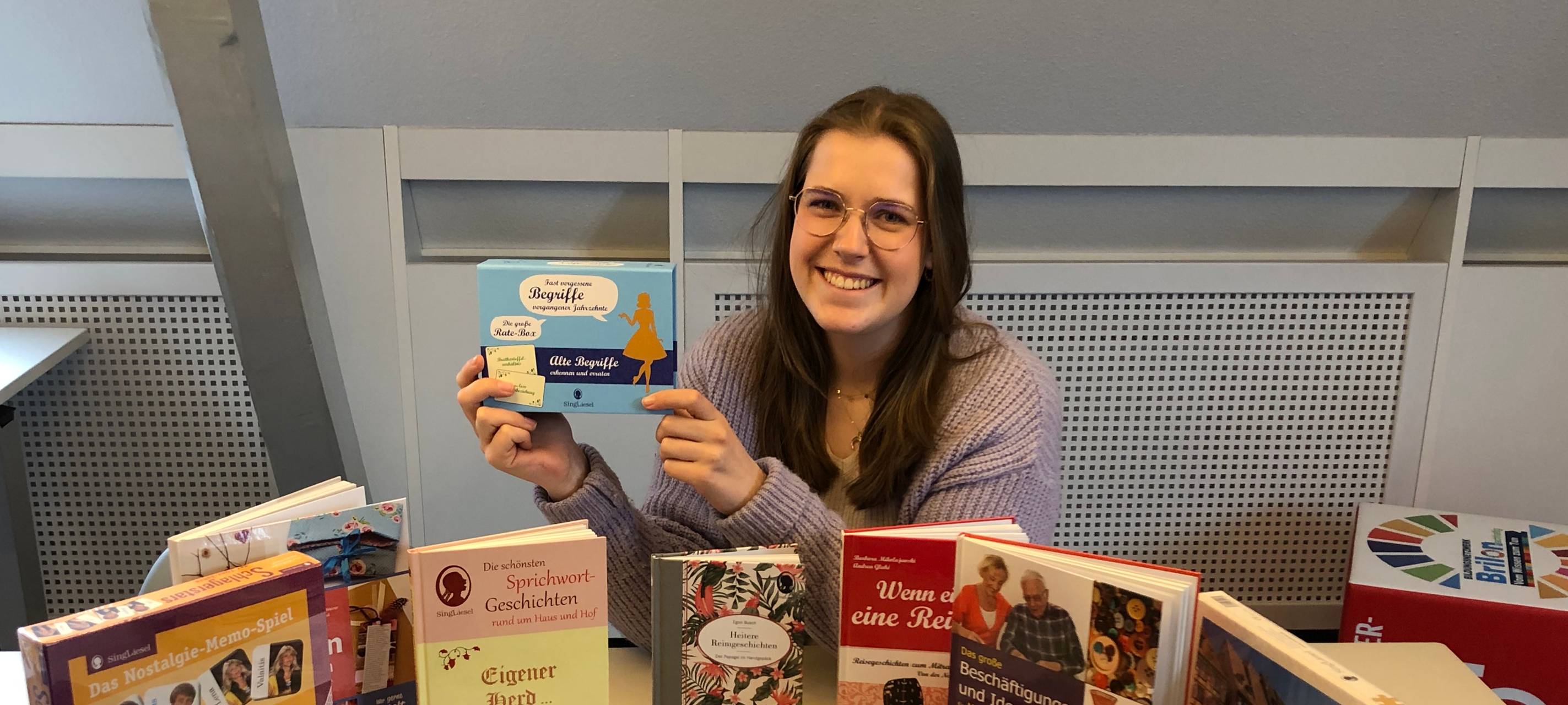 Stadtbibliohek Brilon unterstützt Demenzpatienten