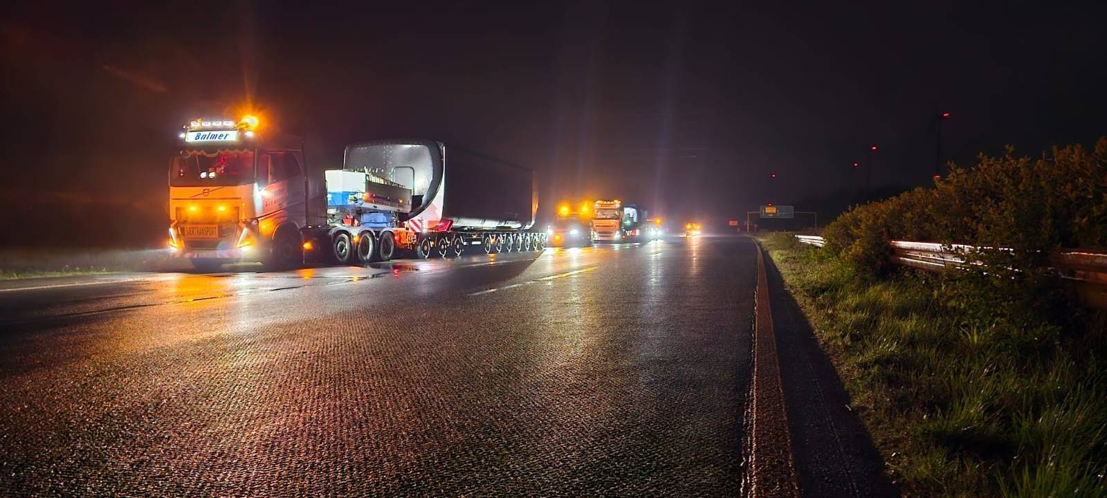 Zum Nachhören: Schwerlasttransporte bei uns im Sauerland