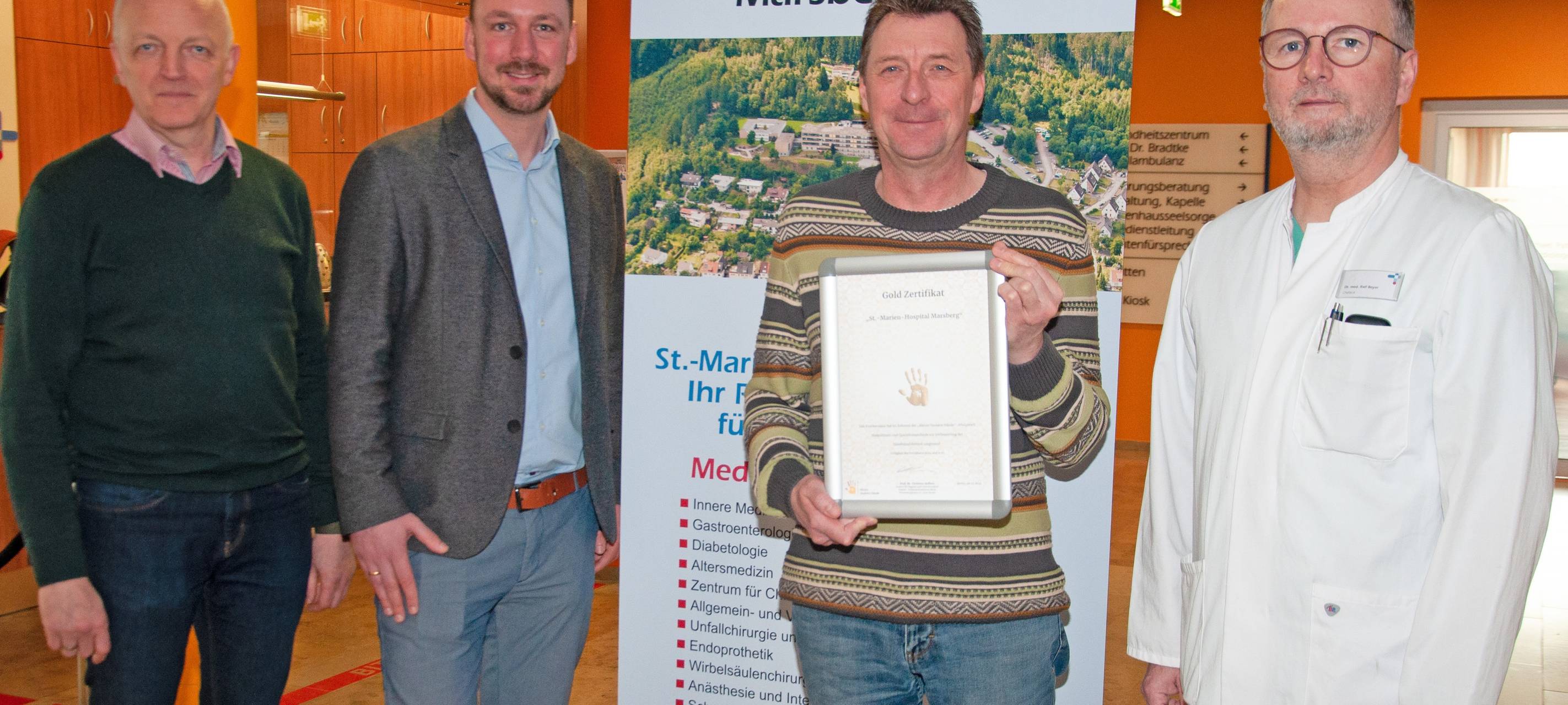 Marsberg: Hospital mit Top-Hygiene-Standard