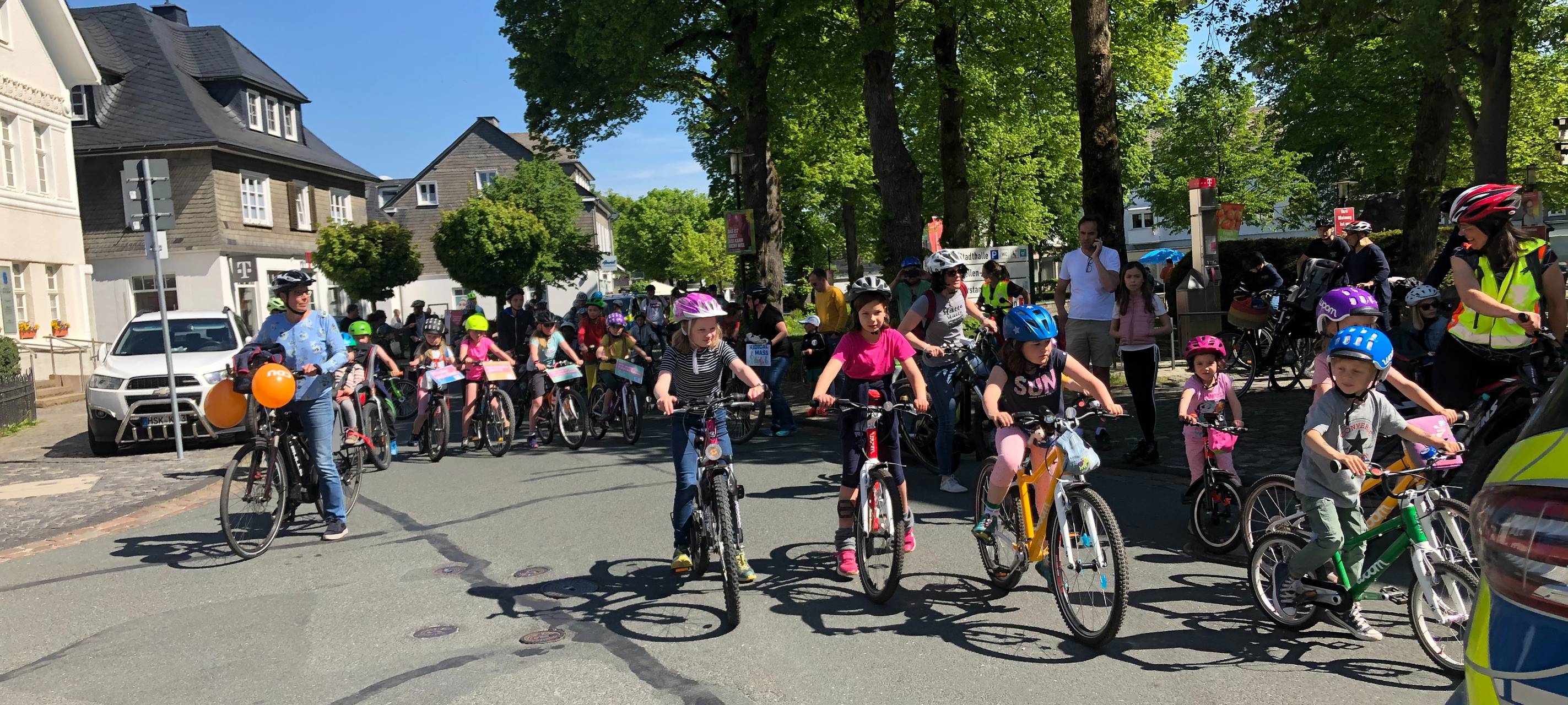 Fahrrad-Demo in Schmallenberg am 4. Mai