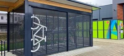 Arnsberg: neue Fahrradboxen am Bahnhof