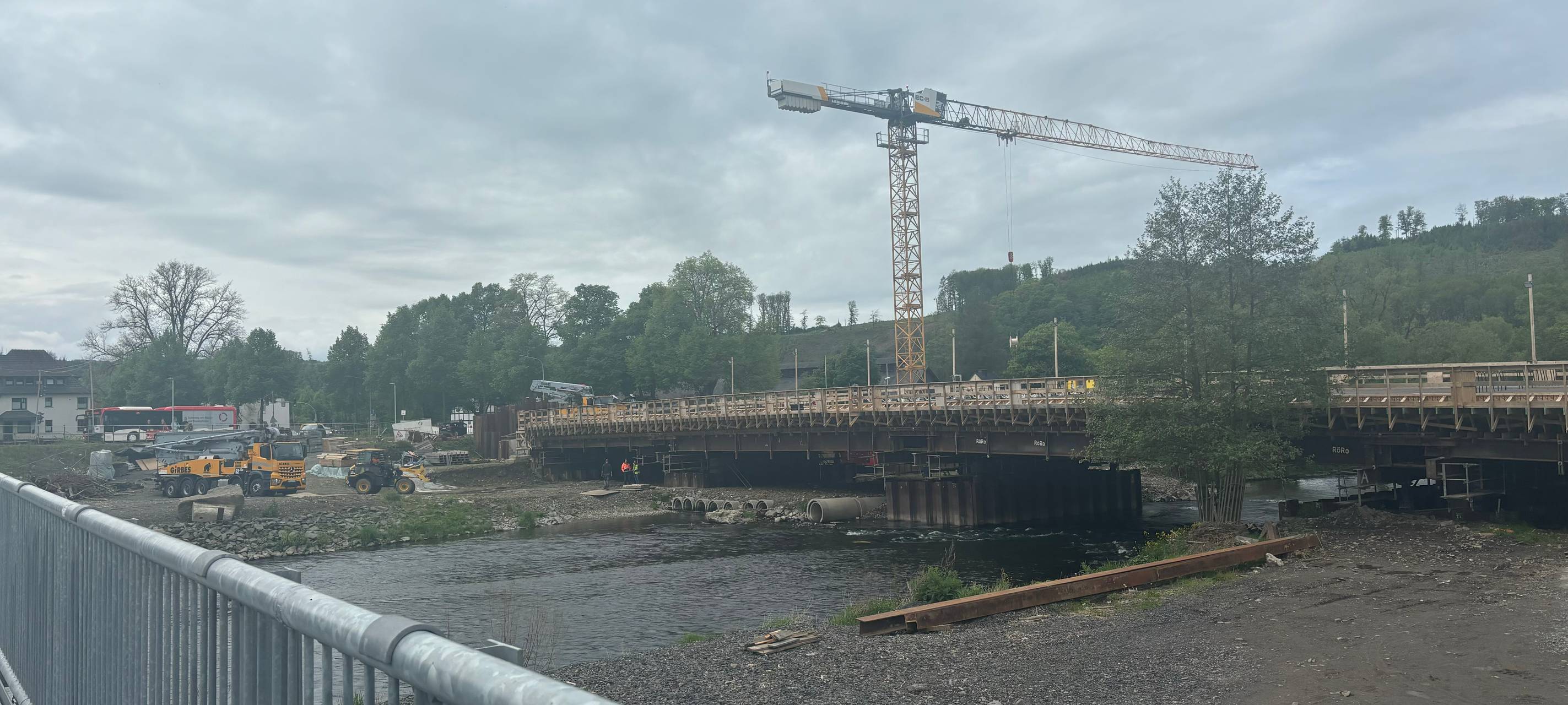 Arnsberg: Bauarbeiten an Dinscheder Brücke
