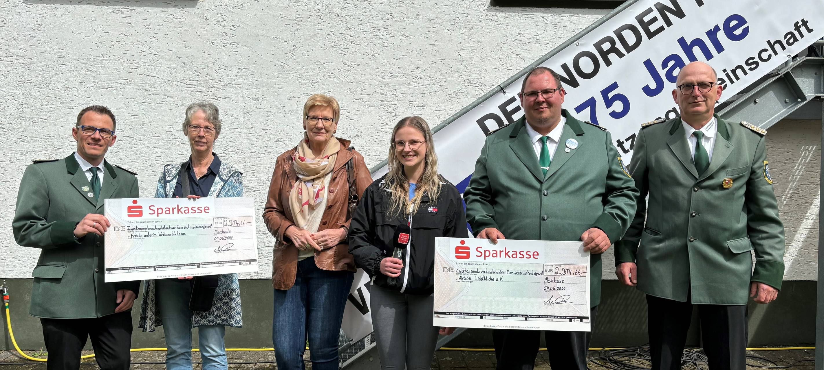 Schützengemeinschaft Meschede-Nord sammelt für die Aktion Lichtblicke