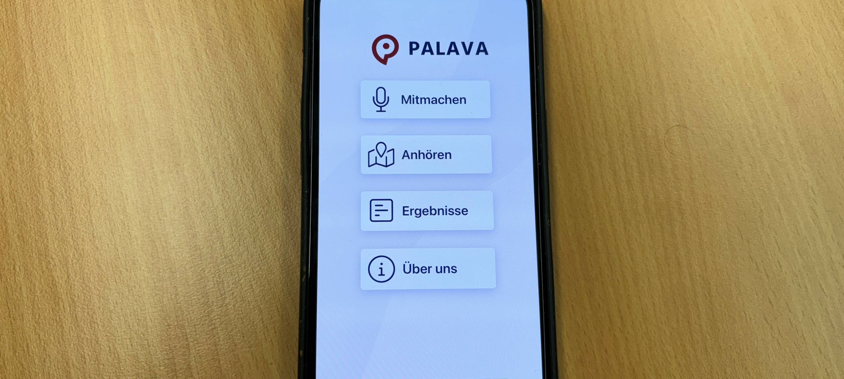 Zum Nachhören: Sprach-App "Palava"