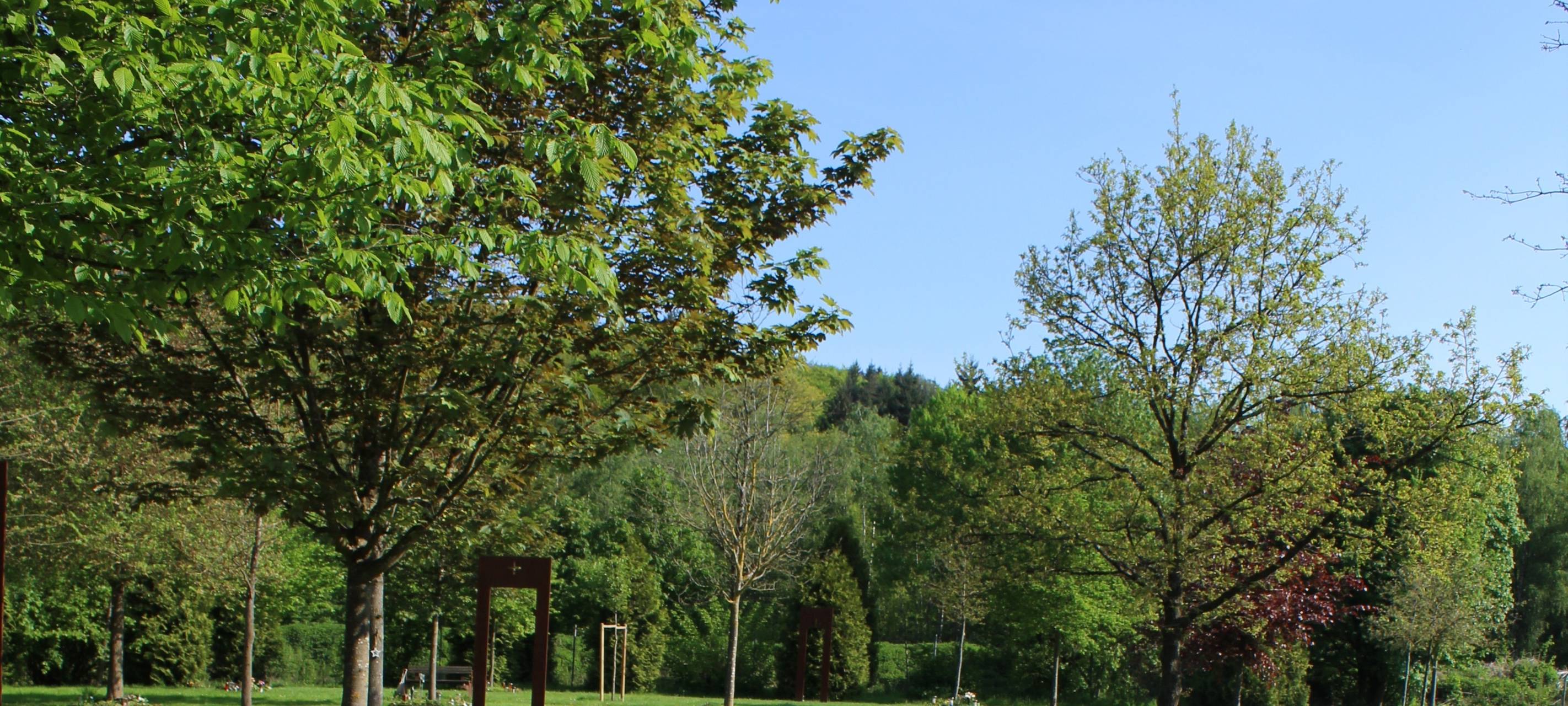 Meschede: Urnenhain auf dem Nordfriedhof