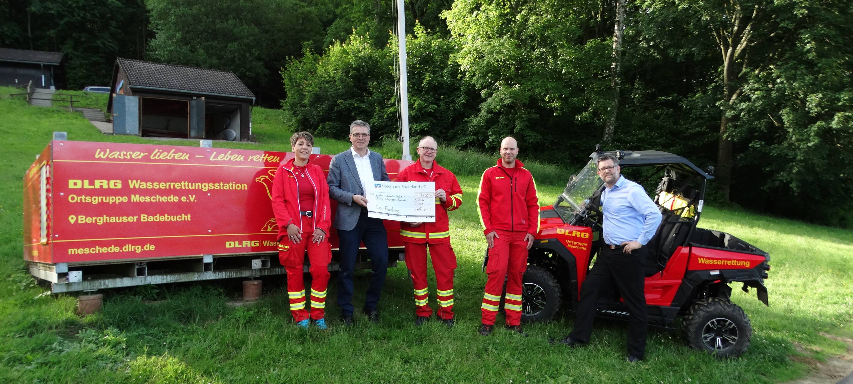 Quad für die Wasserretter in Meschede