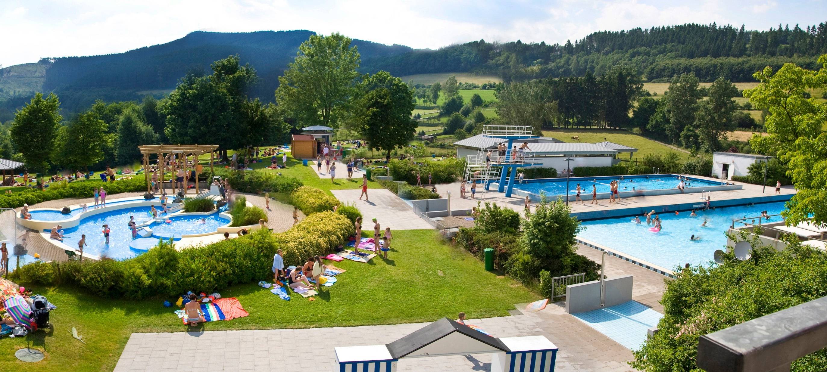 Freibadsasion startet in Schmallenberg