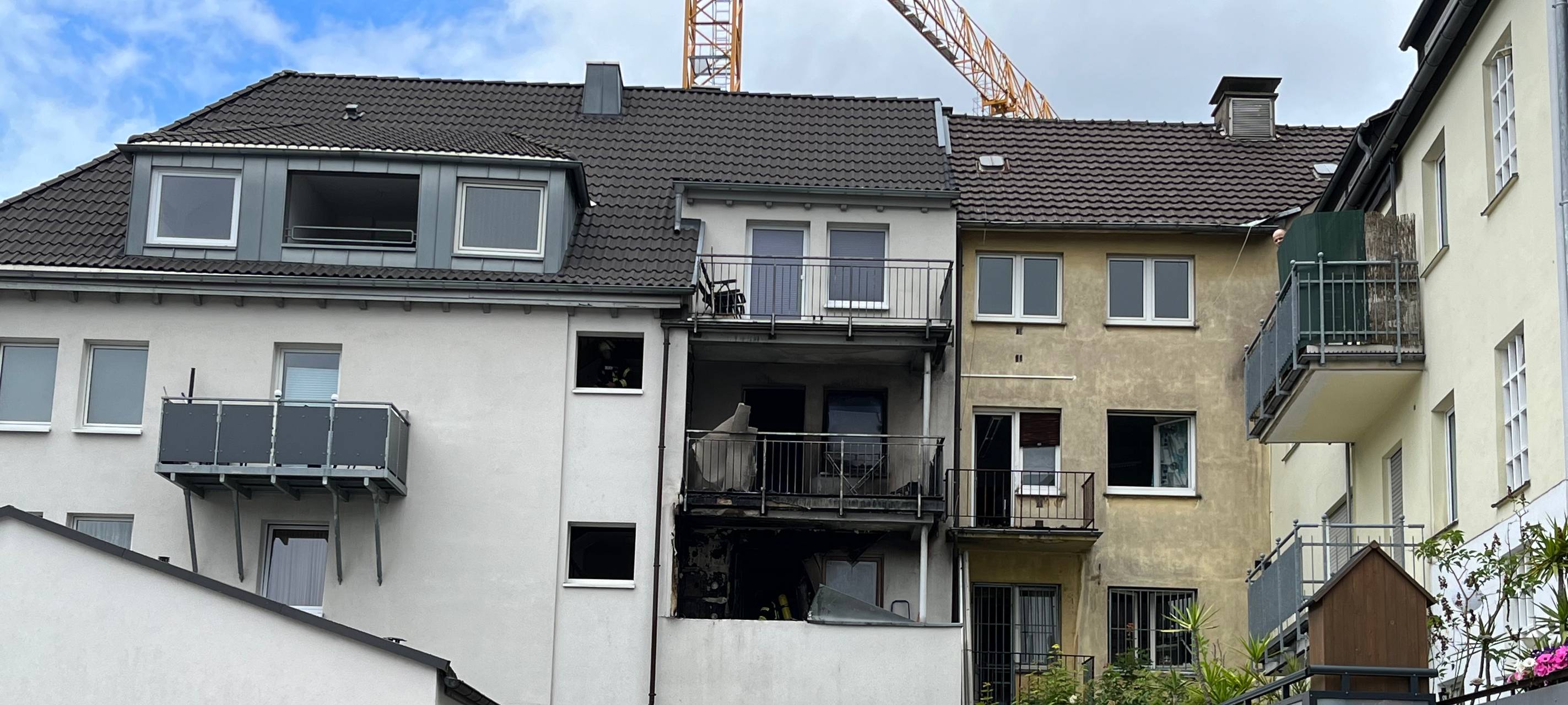 Meschede: Wohnungsbrand in der Innenstadt