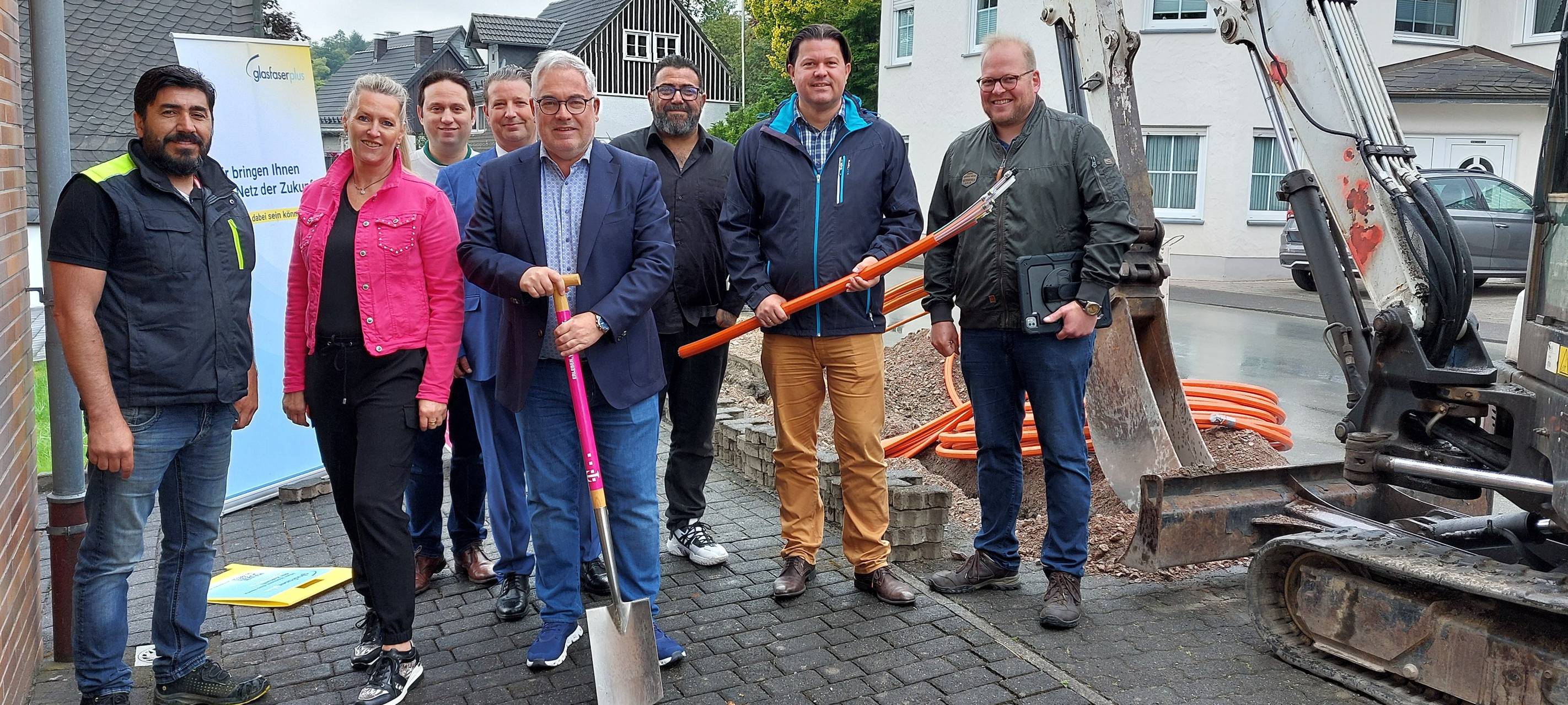 Olsberg: Glasfaserausbau läuft