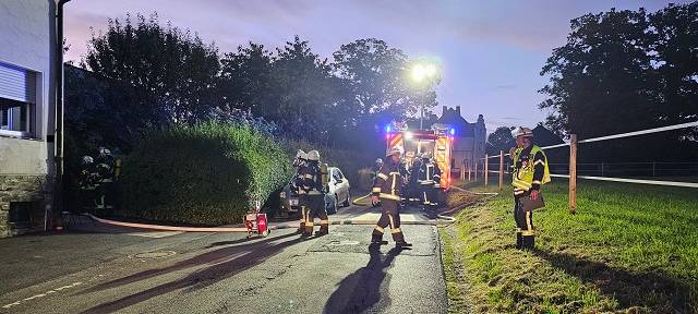Arnsberg: Feuerwehr in Oeventrop im Einsatz