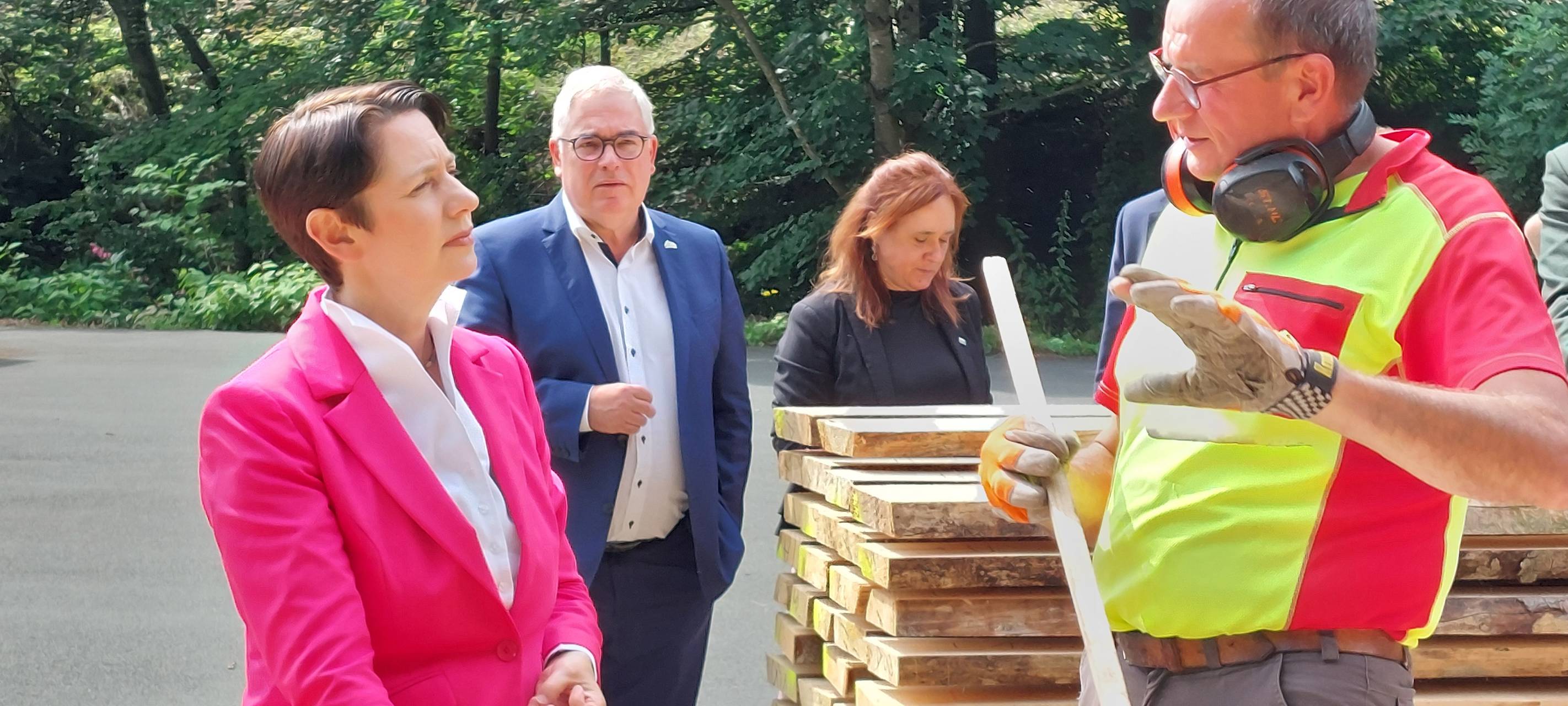 Wissenstransfer im Zentrum HOLZ in Olsberg