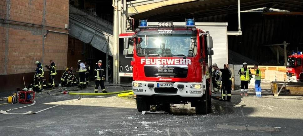 Marsberg: Brand bei der WEPA