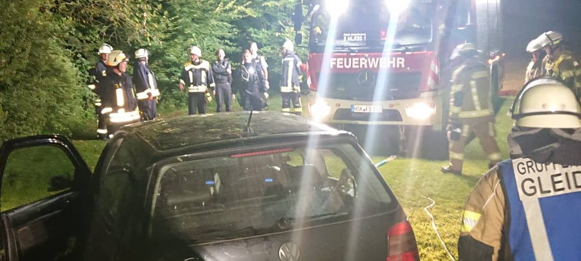 Schmallenberg: Verfolgungsjagd endet in Böschung