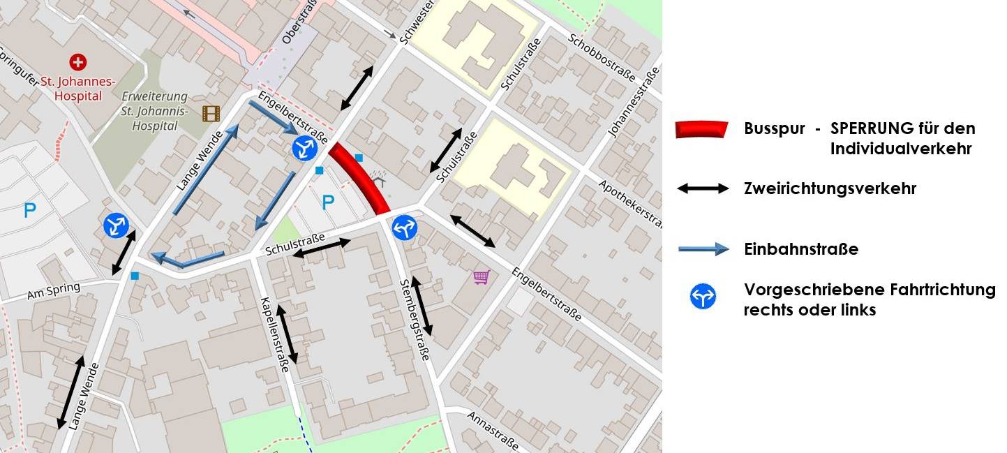 Neheim: Neue Verkehrsführung in der Innenstadt