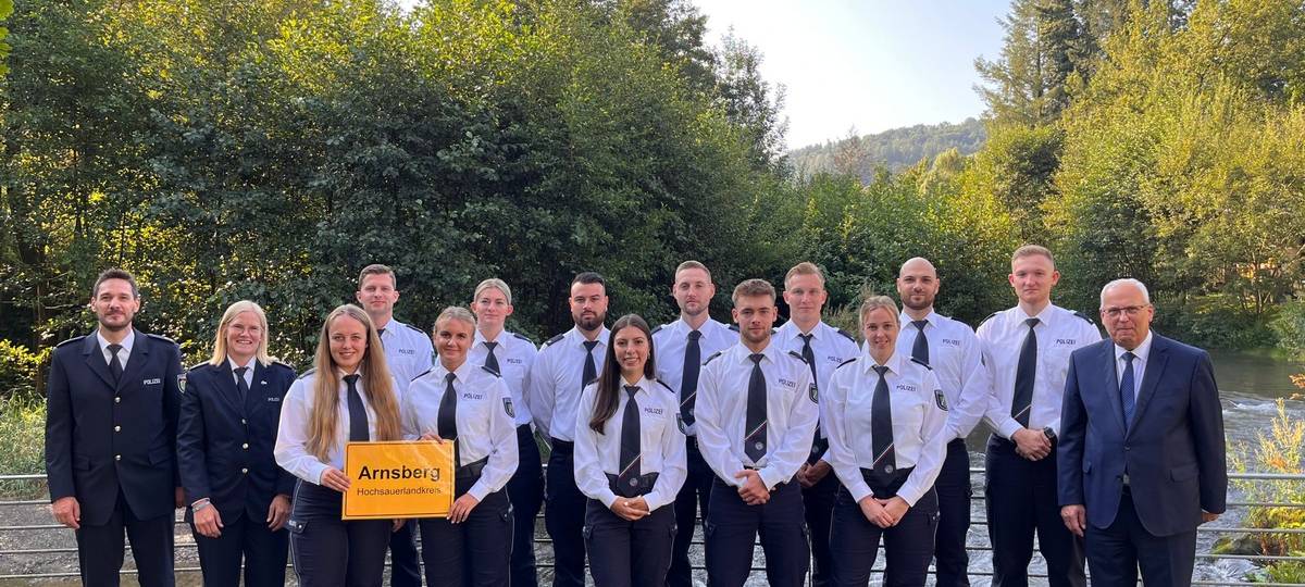 Sauerland: 37 neue Polizisten für den HSK