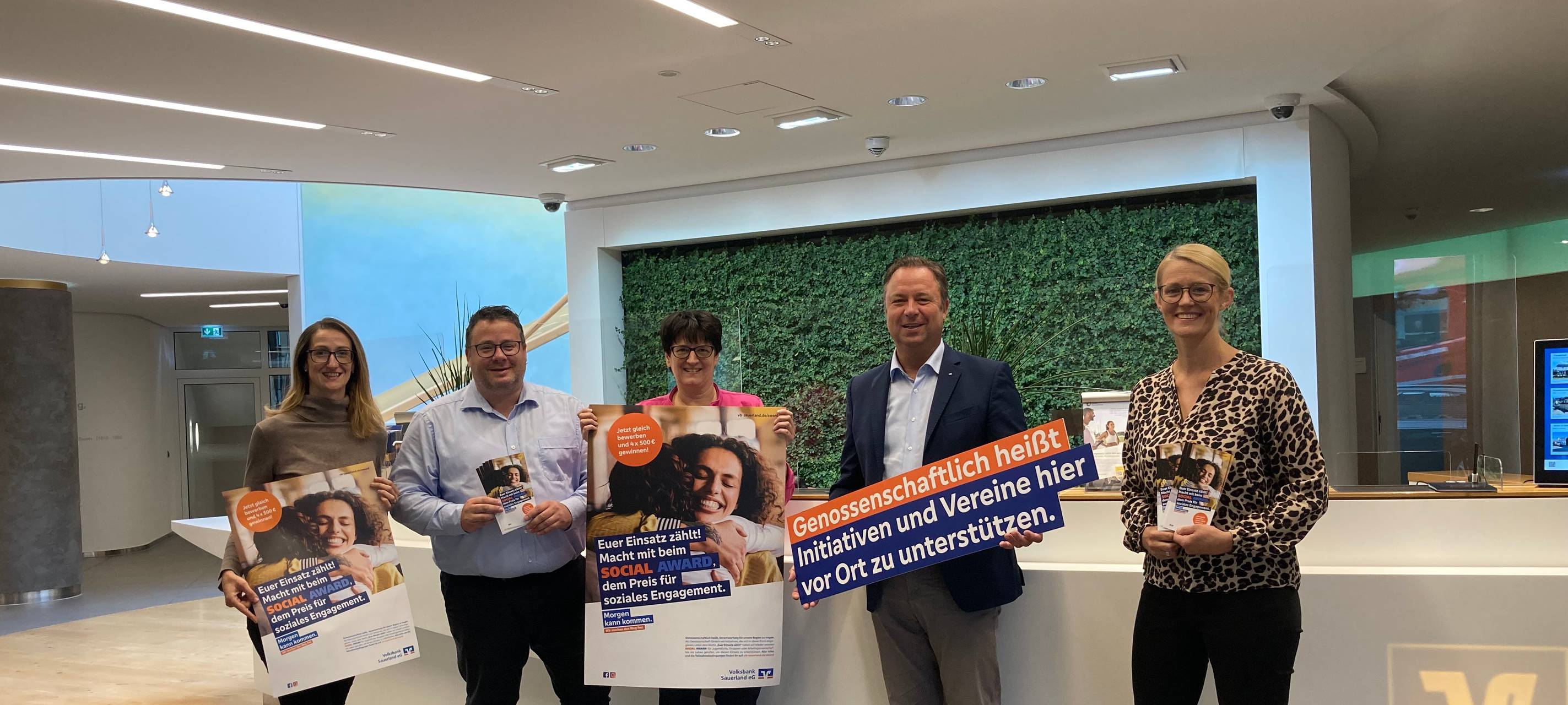 Sauerland: Volksbank vergibt "Social Award"