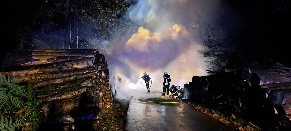 Sauerland: Großer Feuerwehreinsatz am Sorpesee