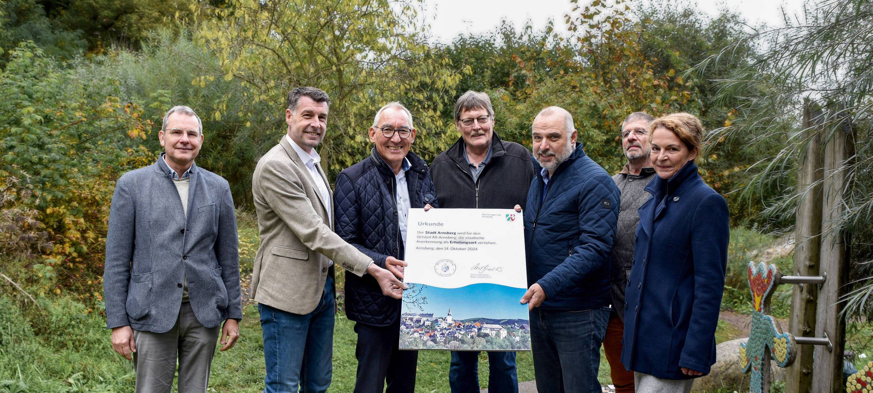 Alt-Arnsberg ist Erholungsort