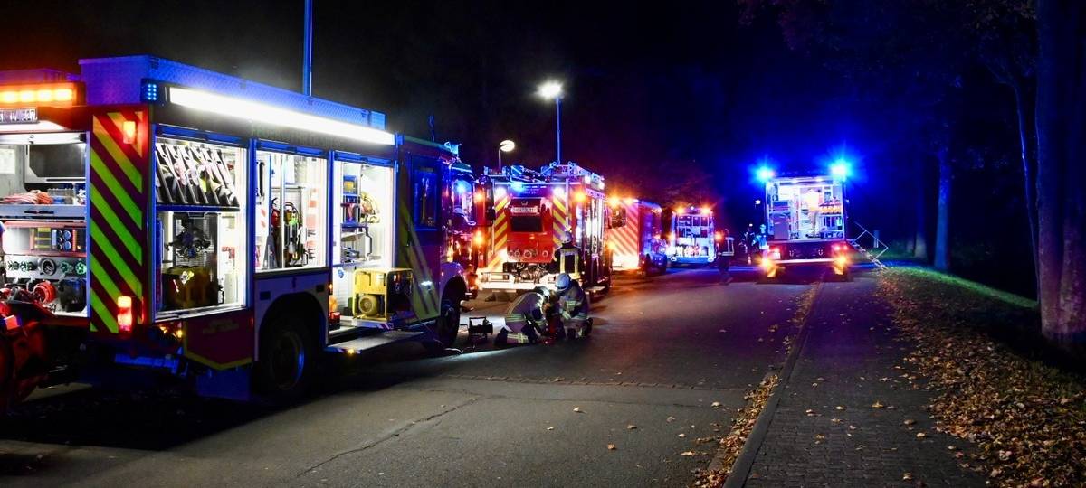 Feuerwehreinsatz in Olsberg-Bigge