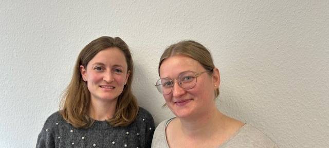 Christina Wilmers (l.) und Helena Arens (r.)
