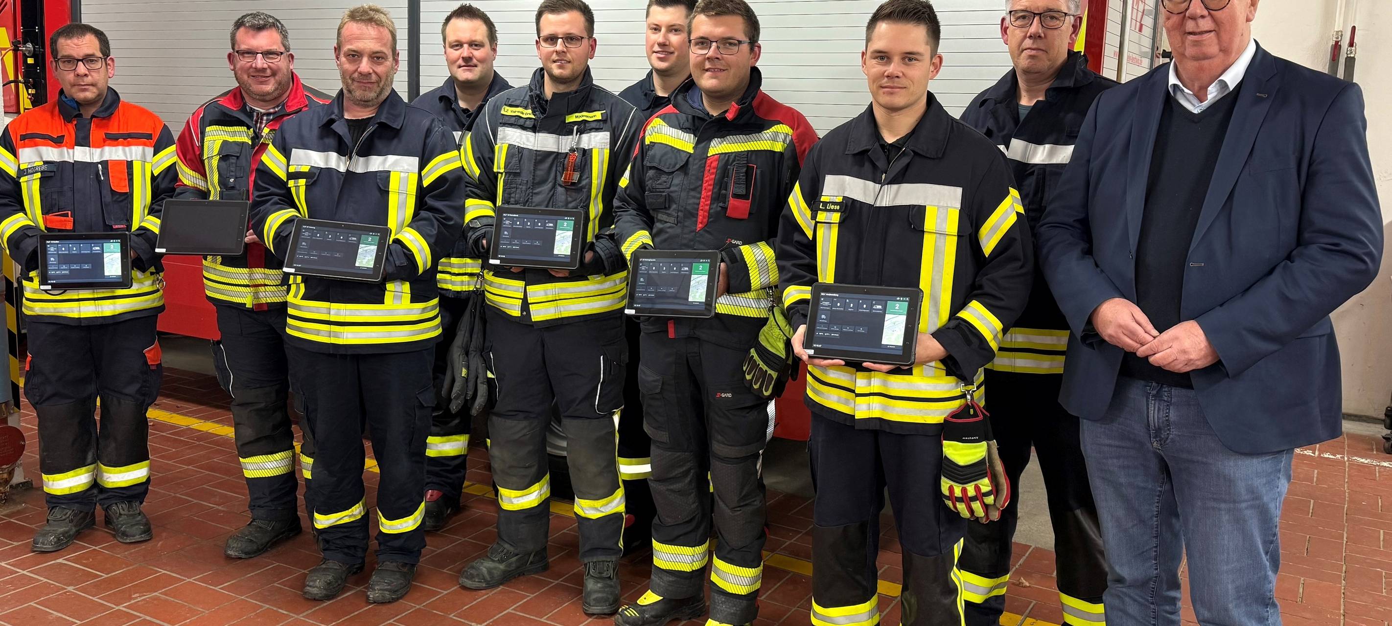 Bestwig: Tablets für die Feuerwehr