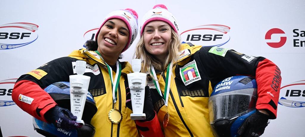 Landesweite Sportauszeichnung für Sauerländer Bobteam Nolte und Levi