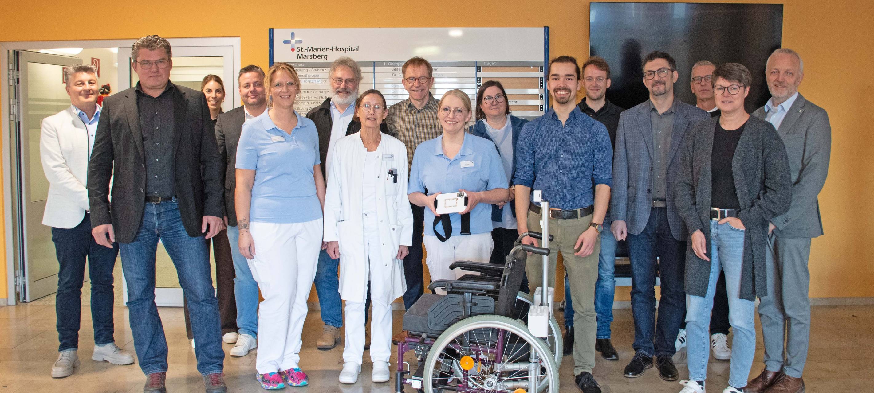 Marsberg: automatischer Rollstuhl als Neuheit