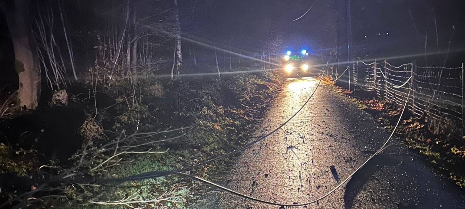 Sturm fegt über das Sauerland hinweg