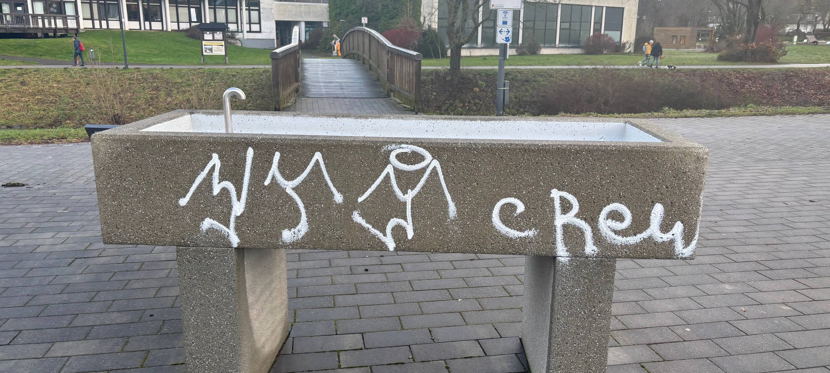 Schmierereien in Olsberg