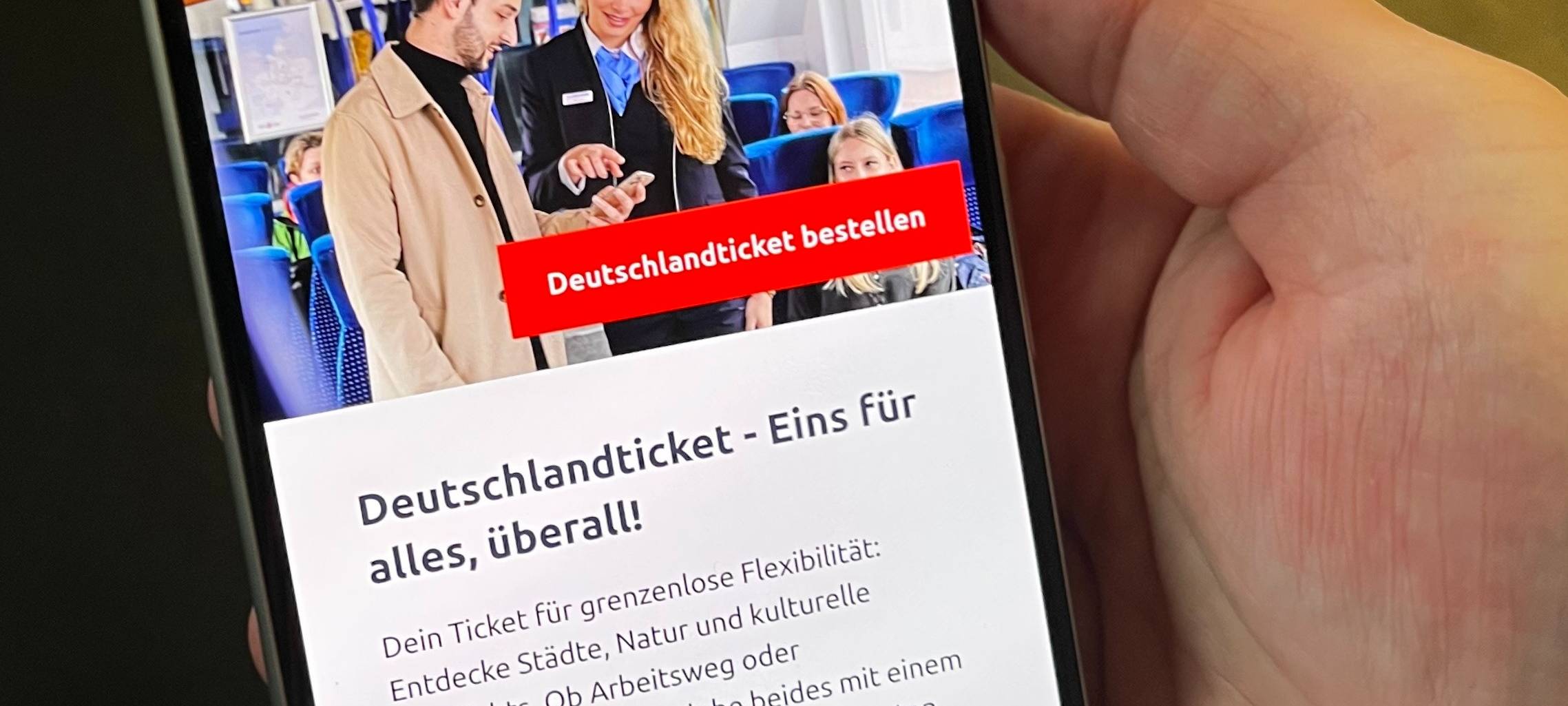 Deutschlandticket in Westfalen viel genutzt