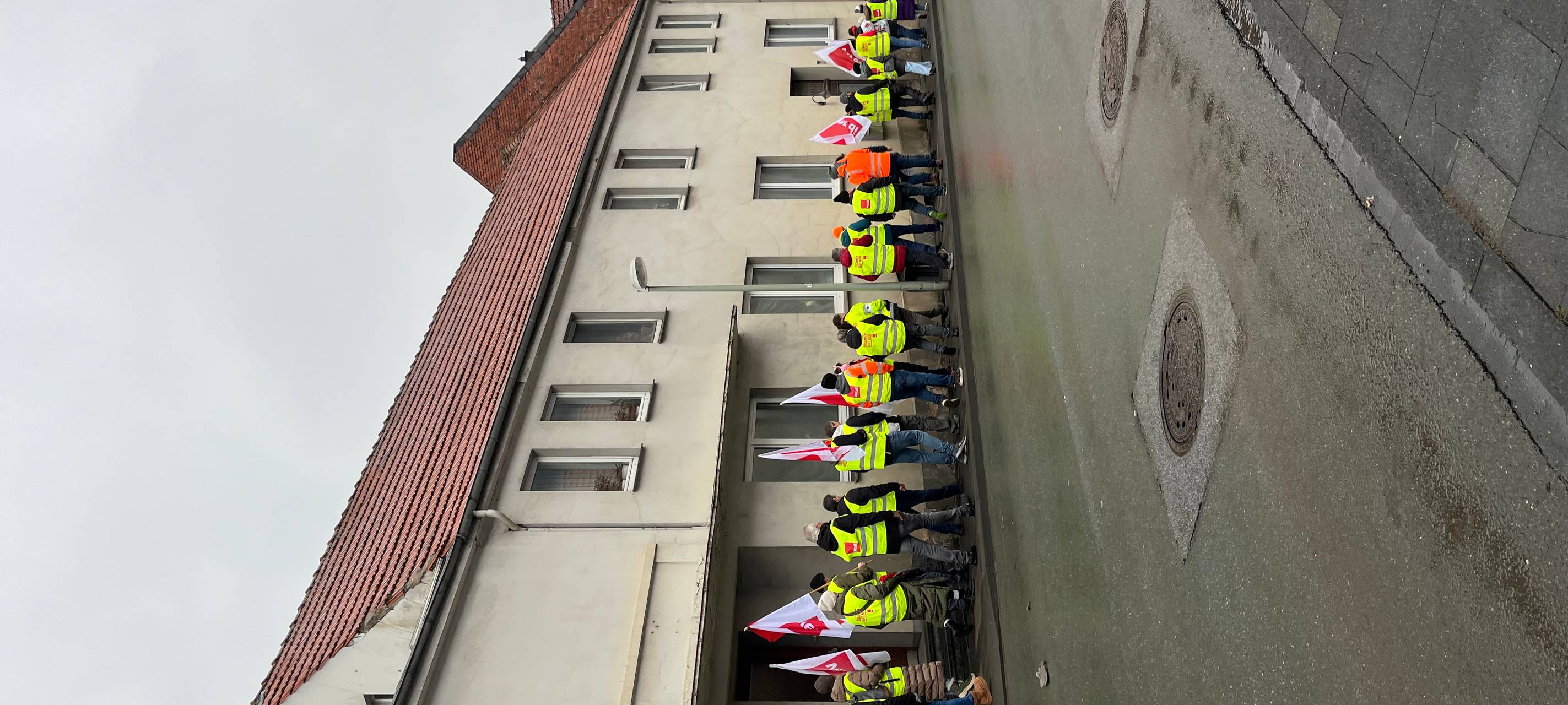In Marsberg wurde heute gestreikt