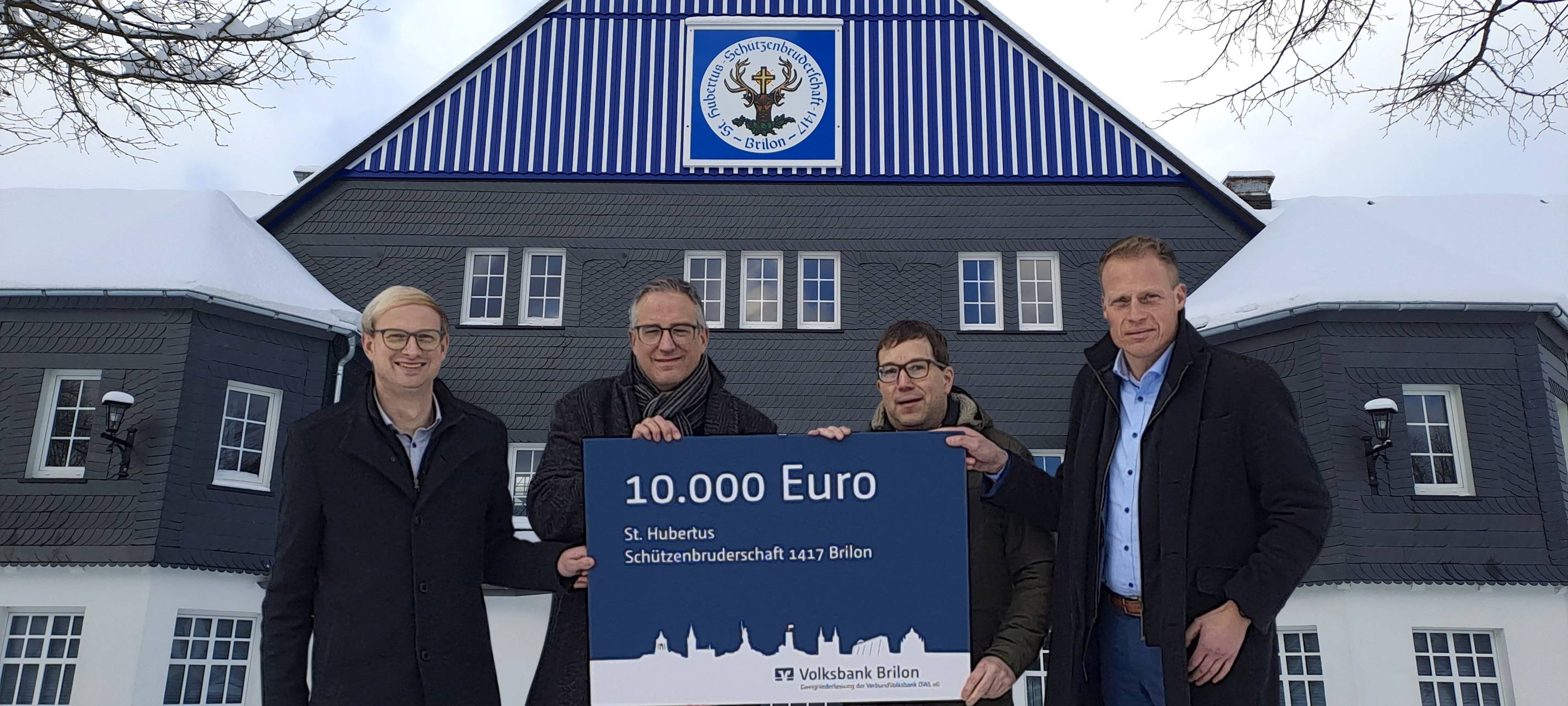 Brilon: Volksbank unterstützt Schützen