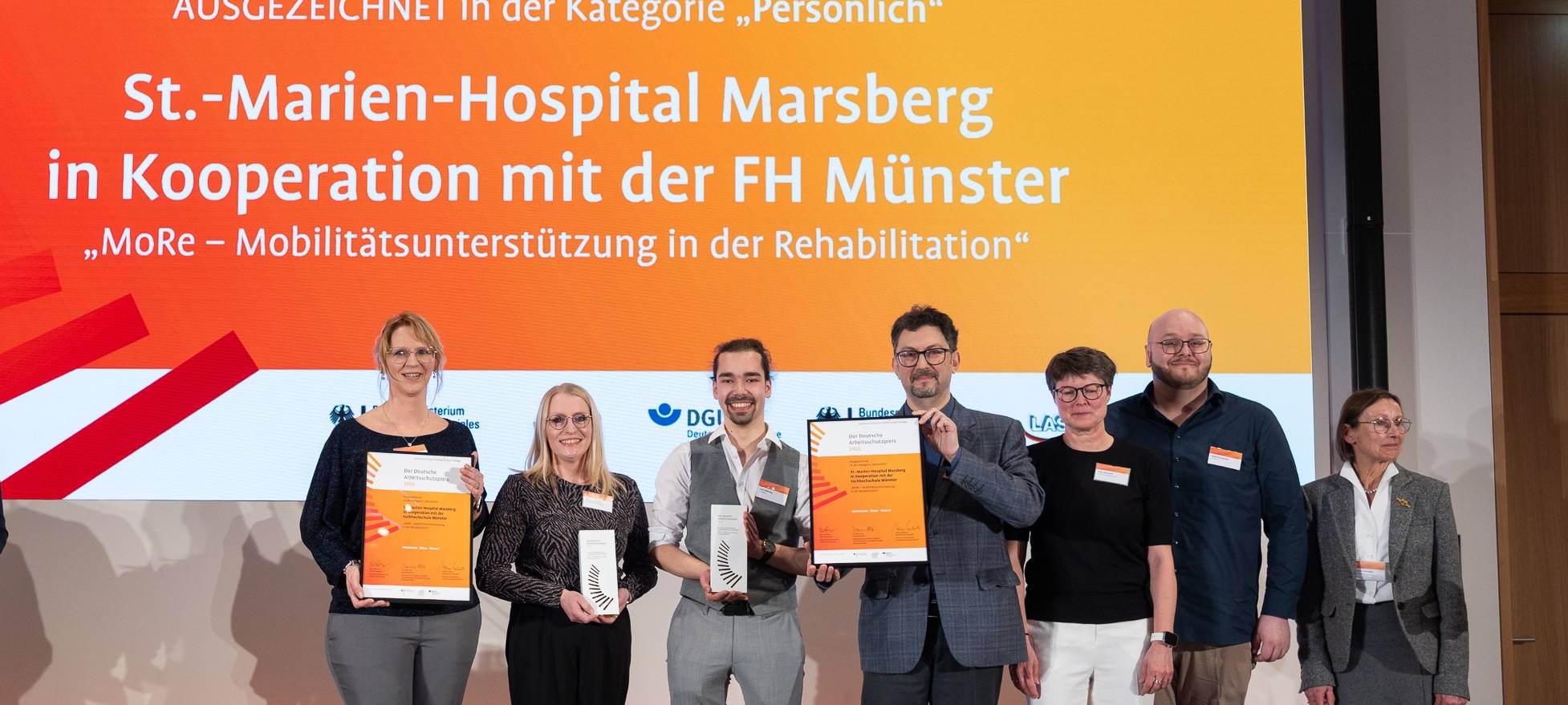 Arbeitsschutzpreis 2025 für Krankenhaus Marsberg