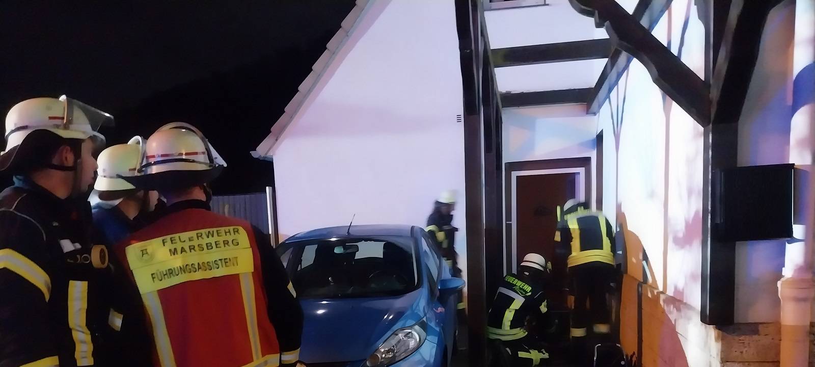 Marsberg: Feuerwehreinsatz in Helminghausen