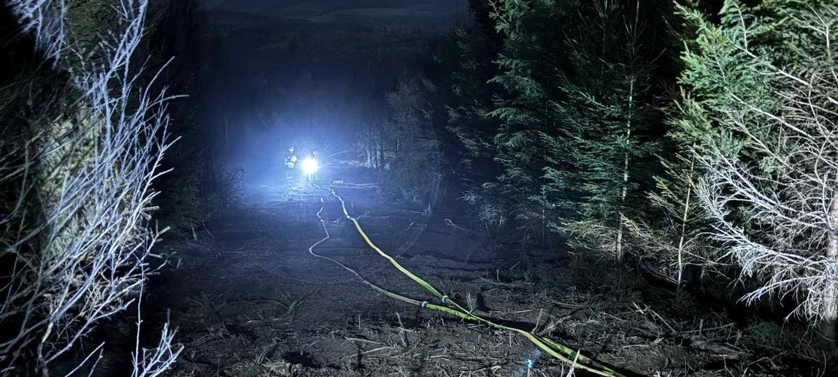 Waldbrand in Sundern