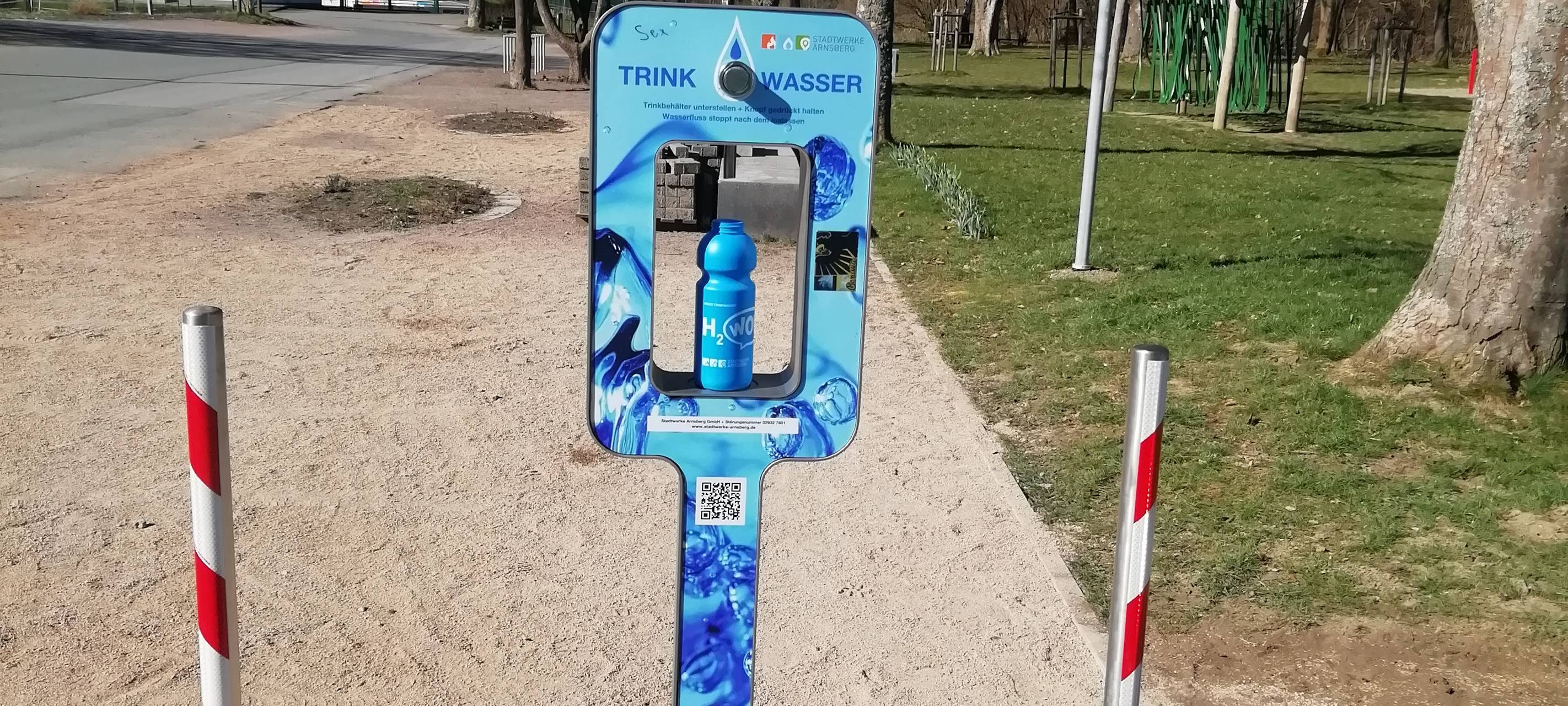 Arnsberg: 3 Trinkbrunnen bieten kostenloses Wasser