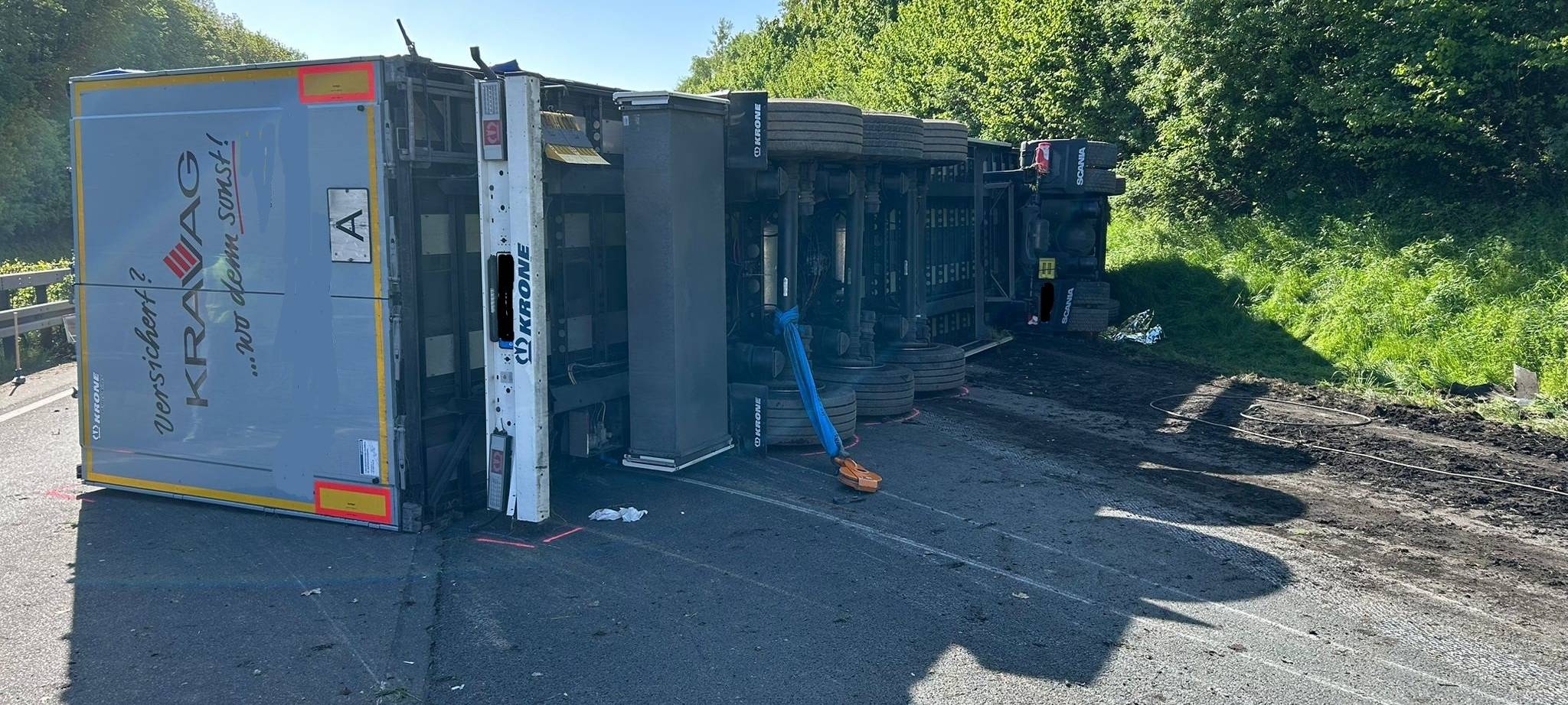 Sauerland: A44 nach LKW-Unfall nach Kassel wieder frei