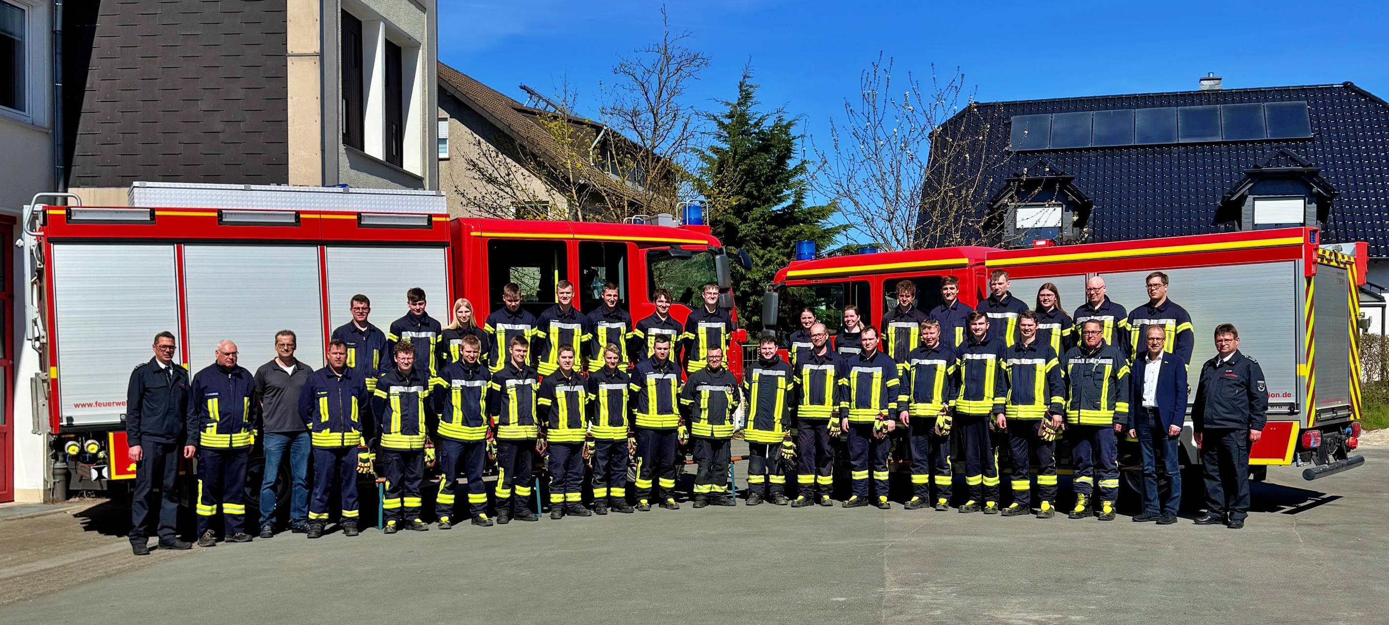 Feuerwehrnachwuchs in Brilon